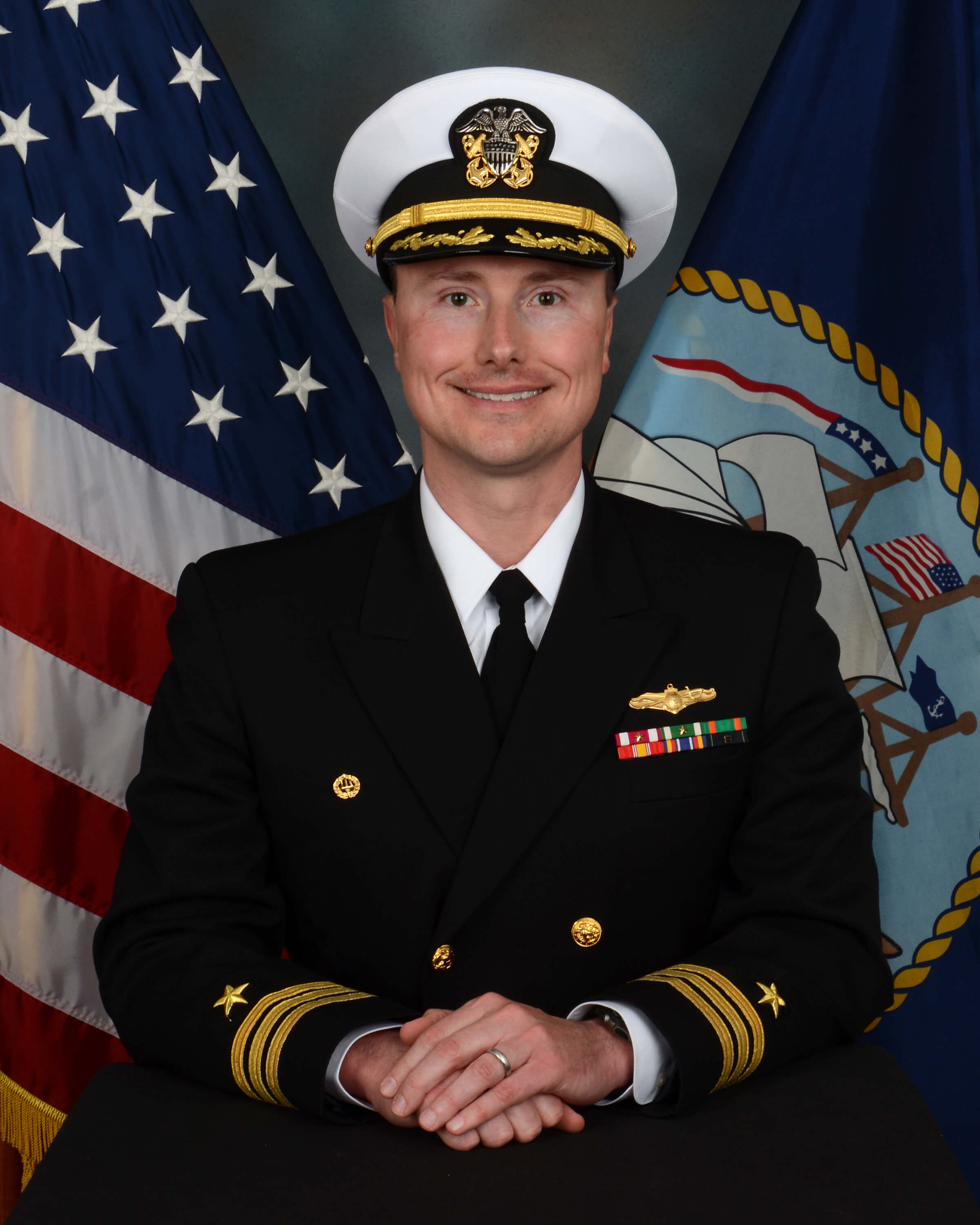 Picture of U.S. National
                 Ice Center Director CDR Travis Wendt